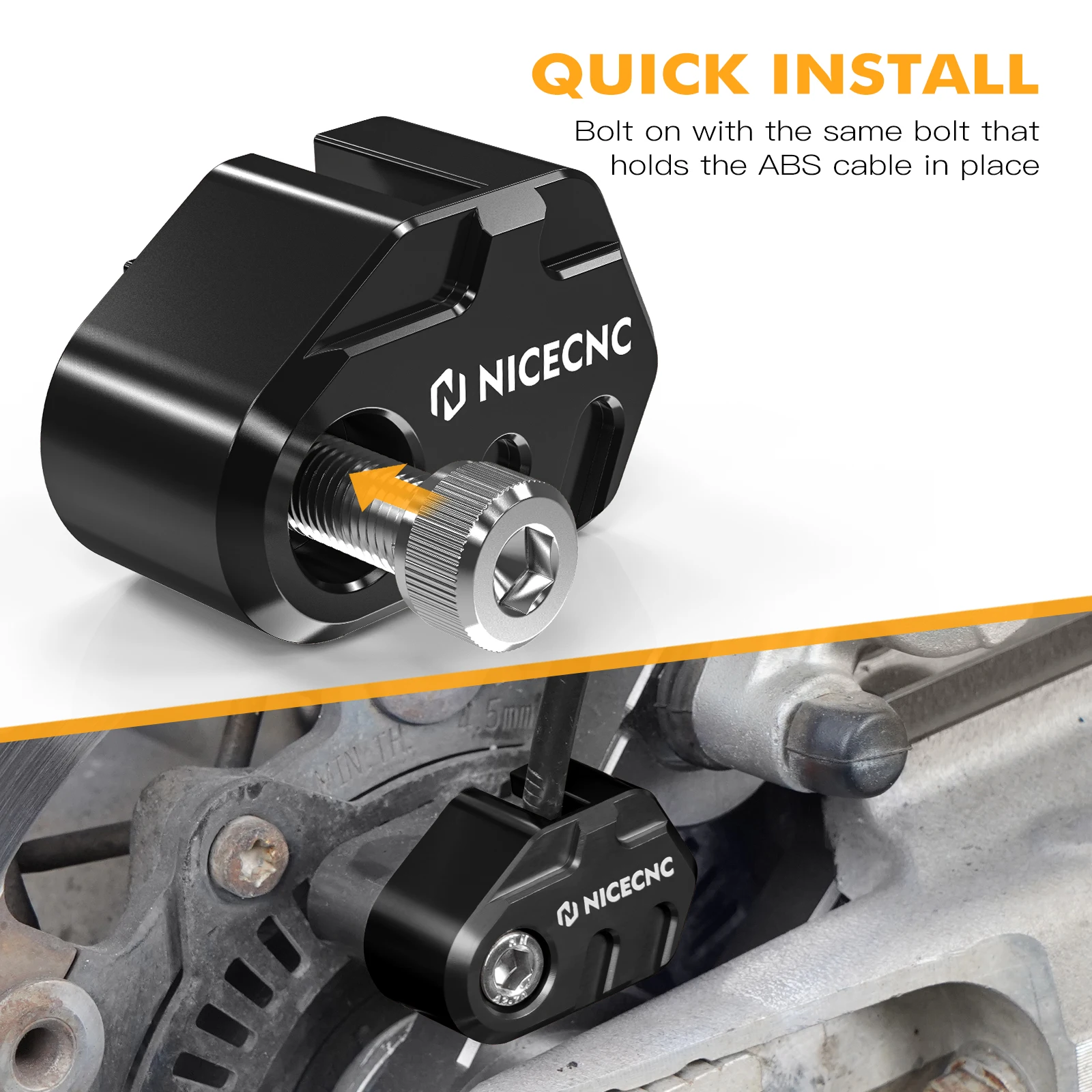 Voor 2012-2025 KTM 690 SMC R SMC 690R 690 SMCR 690 Enduro R Achter ABS Sensor Protector ABS Guard Cover voor KTM 690 Duke 2016-2022