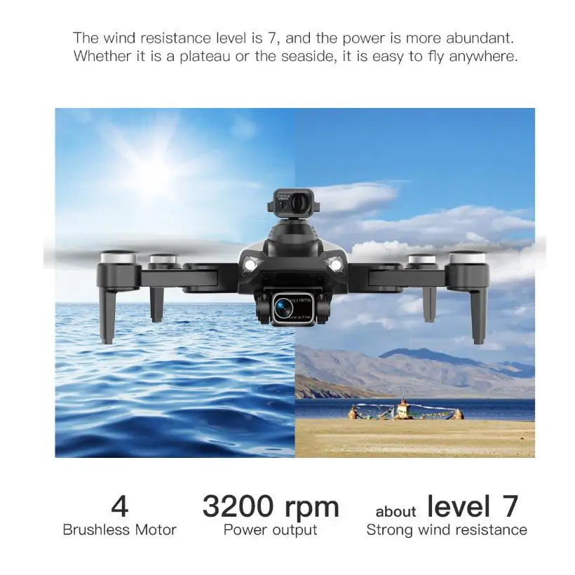 LYZRC L900 Pro SE MAX 5G WIFI FPV GPS with 4K HD Camera 1080P Wide-angle 360° Obstacle Avoidance Brushless RC Drone Quadcopter