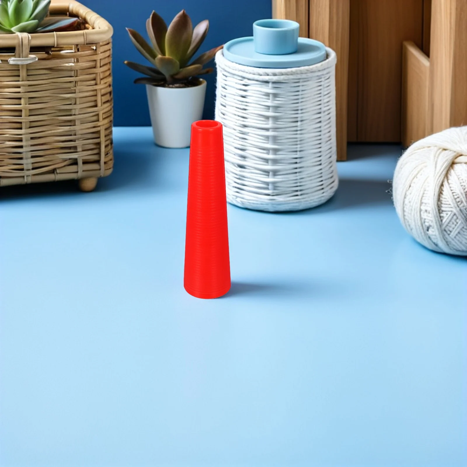 

10Pcs Plastic Yarn Bobbins Tapered Conical Thread Holder for Knitting Embroidery Wool Winding Tube Yarn Organizer Tube