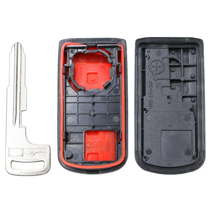 2/3/4 pulsanti nuovo Smart Remote Key Shell Case Fob per Mitsubishi Lancer Outlander ASX Eclipse Galant con lama chiave di emergenza