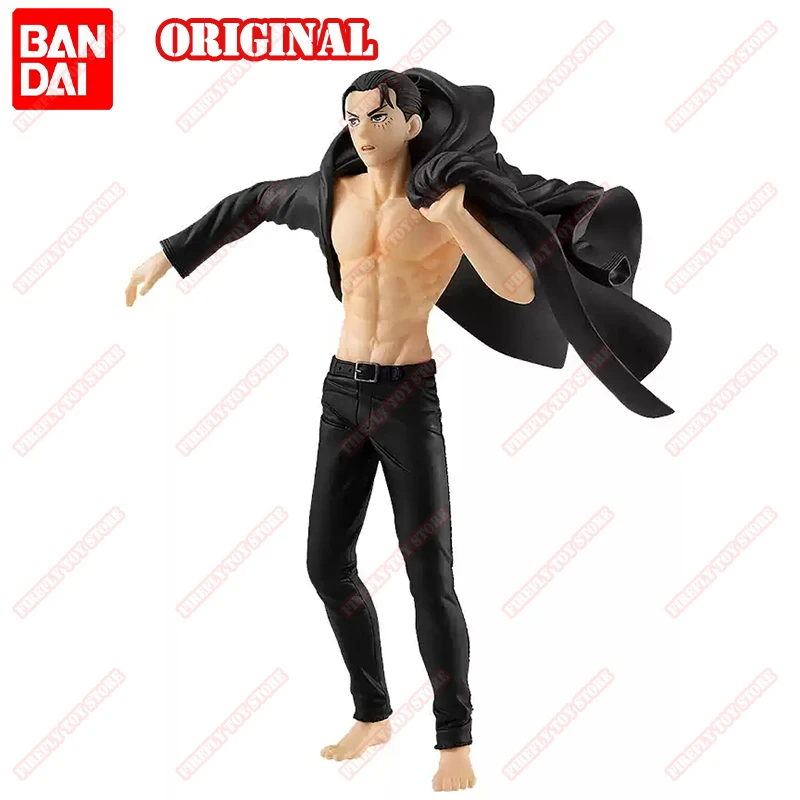 

Оригинальные POP UP PARADE Attack on Titan Eren Jaeger Mikasa·Ackerman, аниме-фигурки, экшн-модель, игрушки