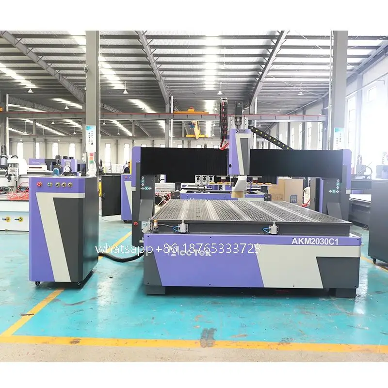 AKM2030C 3 Axis ATC CNC router 2000x3000/Vacuum Table Wood Cnc Engraveing Machine/Cnc Wood Milling Cutting