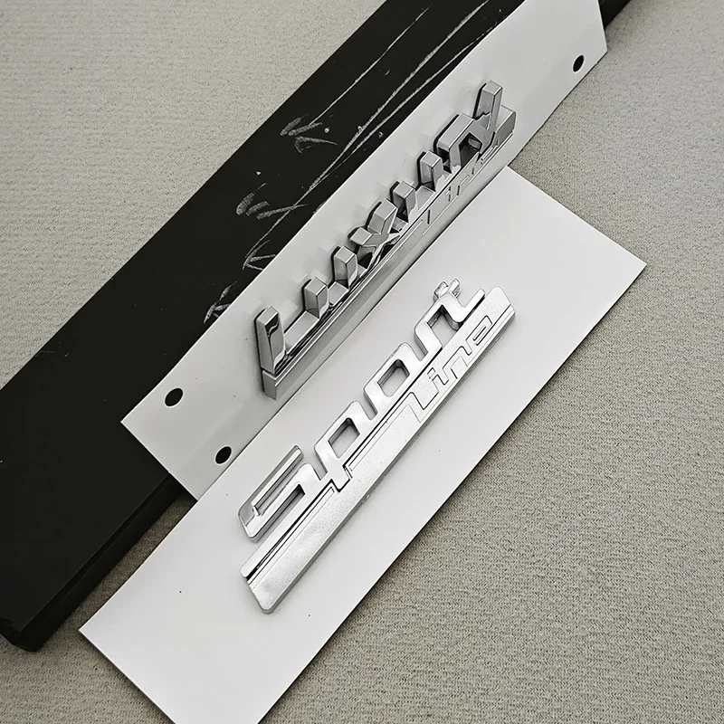 3D ABS Sport Luxury Line Emblem Car Fender Badge Stickers For BMW 520i 530i 330i 320i 518i F30 F10 G30 G20 E46 E39 Accessories view 2