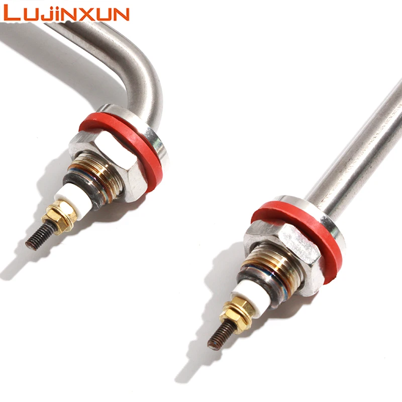LUJINXUN 220V 전기 가열 요소 밥솥 M18/M16 스레드 3KW 304SUS 상업용 밥솥 가열 튜브 1PC