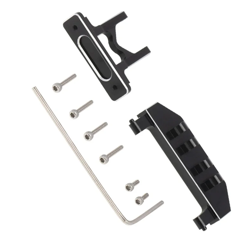 

B49B-For Axial SCX24 90081 1/24 4WD Aluminum Alloy Car Shell Rear Bracket Connection Bracket