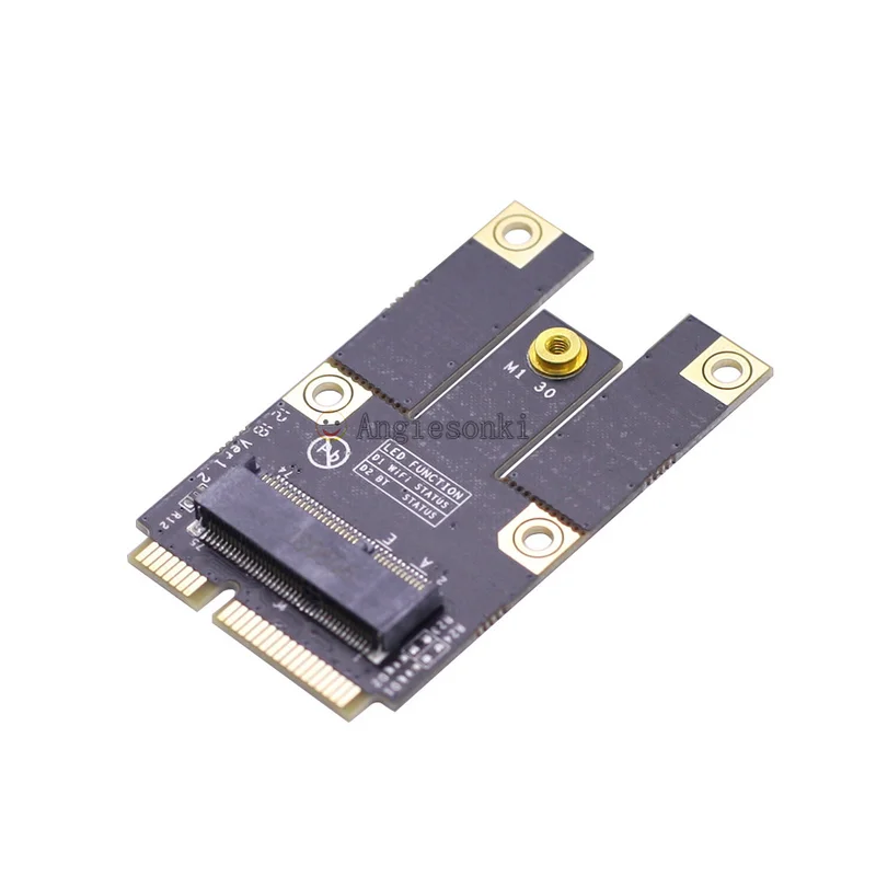 PP+ NGFF Key E to Mini PCI-E Adapter Converter for Intel 9260 BCM94352Z WIFI Module