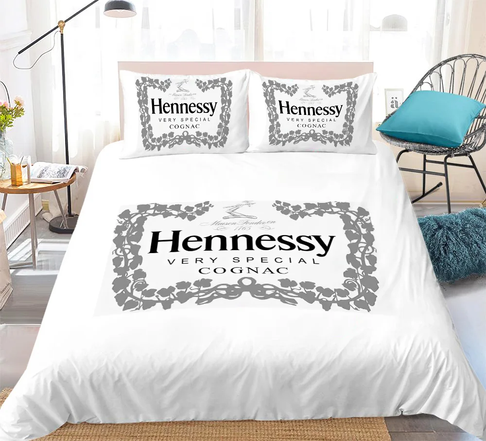 Bedroom Decor Double Bed Set Pillow Cases 3PCS Bedding Set Duvet Cover Bed Linen 2 People 220x240 HennessyS Twin Size Bedding