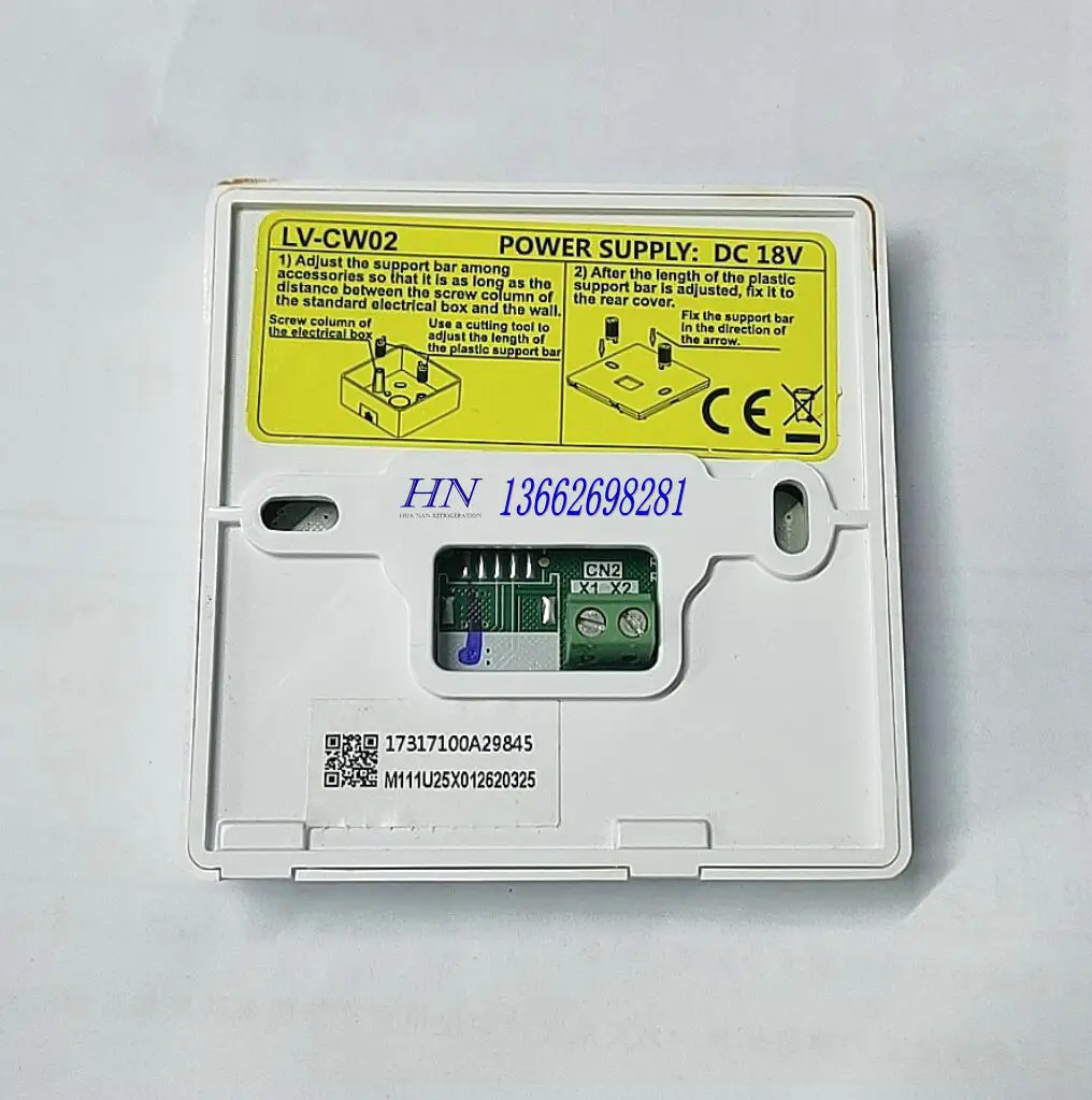 New midea wire controller 17317100A23216 17317100A25635 WDC-86E/KD POWER SUPPLY DC18V DC5V 17117100001470 KJR-90W/BK(WIFI)