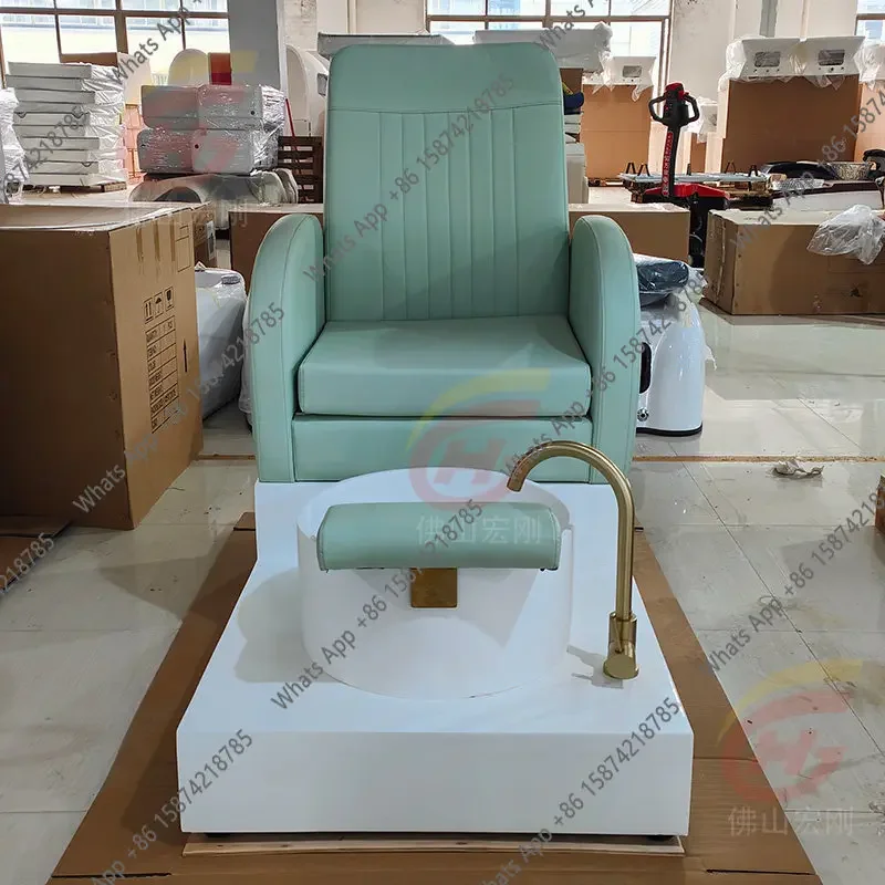 M32 Nail Chair Multifunctional Nail Foot Soaking Sofa Foot Bath Nail Bath Spa SPA Chair Eyebrow Tattoo Foot Eyelash Chair 3