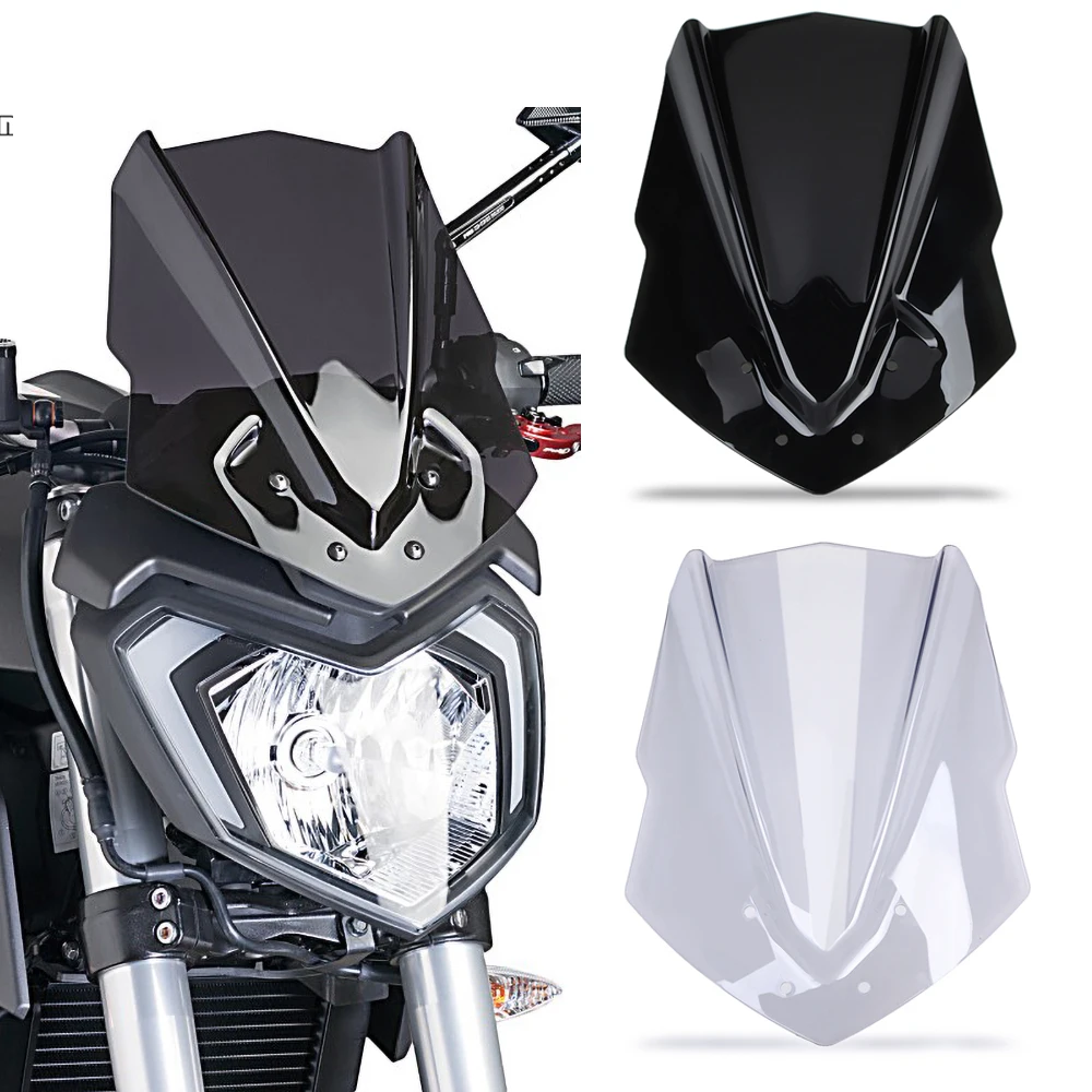 MT-125 Motorcycle Windshield Windscreen For Yamaha MT125 2015 2016 2017 2018 2019 2020