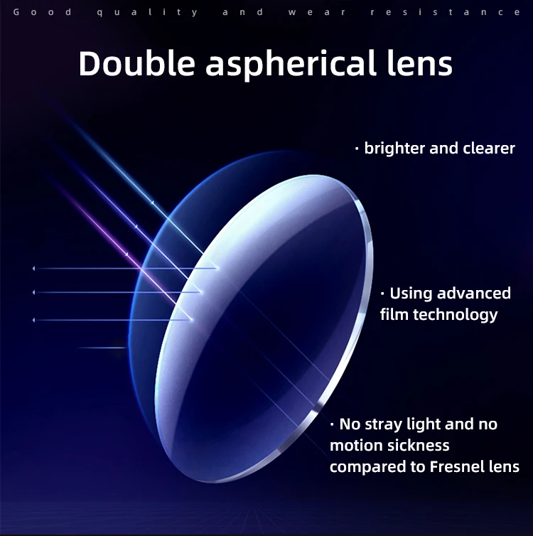 مريحة 130G قابل للتعديل قصر النظر 4K شراء نظارات ثلاثية الأبعاد Hdmi سماعات Vr للألعاب