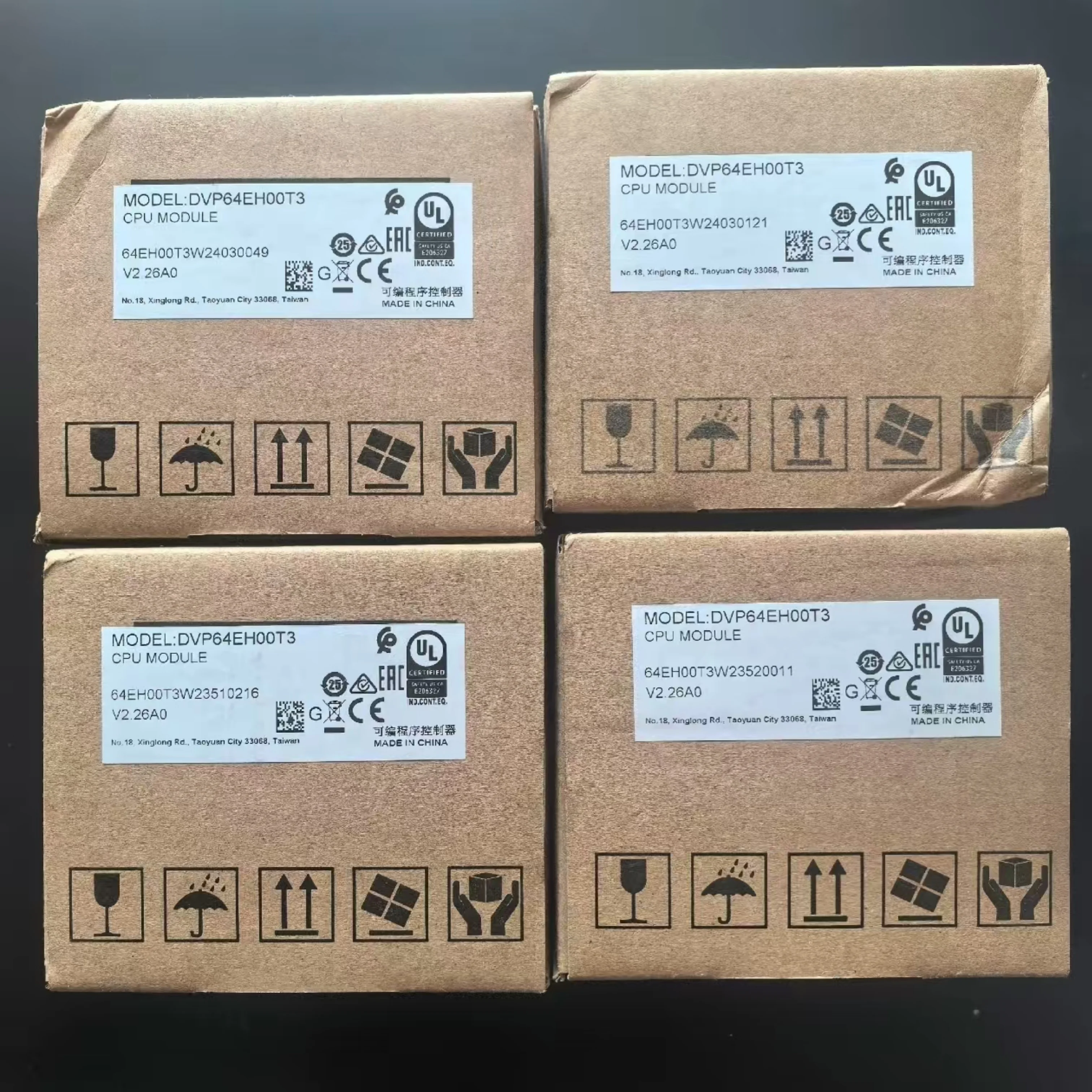 DVP64EH00R3     DVP64EH00T3    PLC Module      New In Box