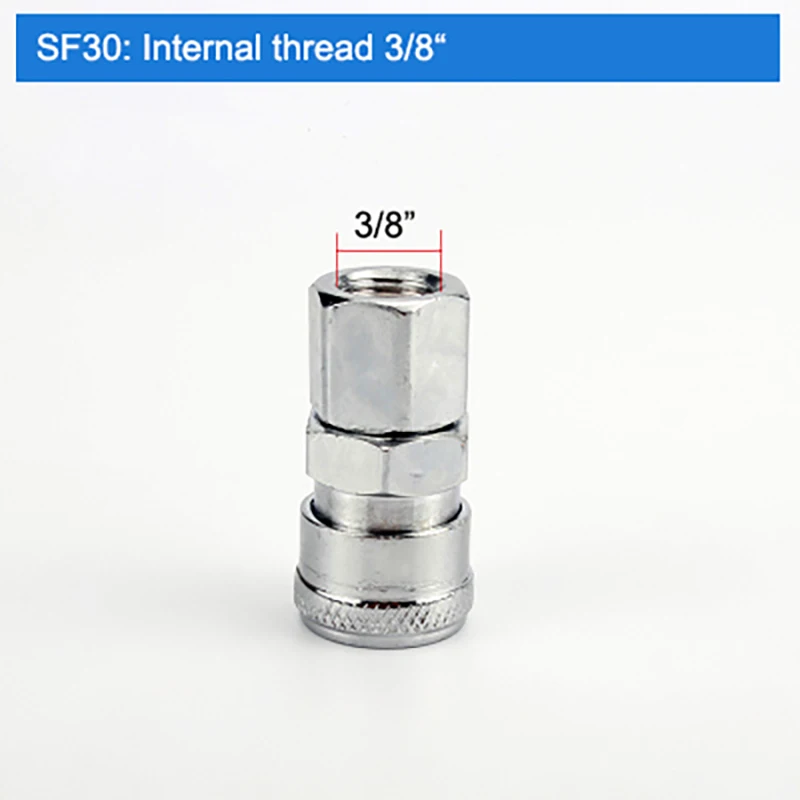 

10pcs/lot C quick couplers SF30 parent suitable for 3/8" internal thread