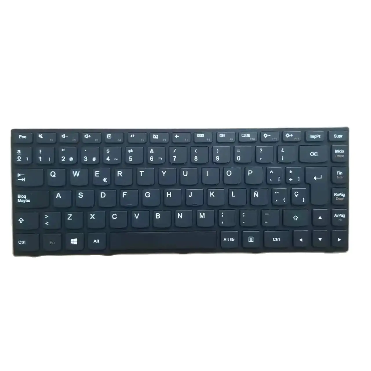 New SP Spanish Keyboard For Lenovo IdeaPad 100-14 100-14IBD 100-14ISK Black