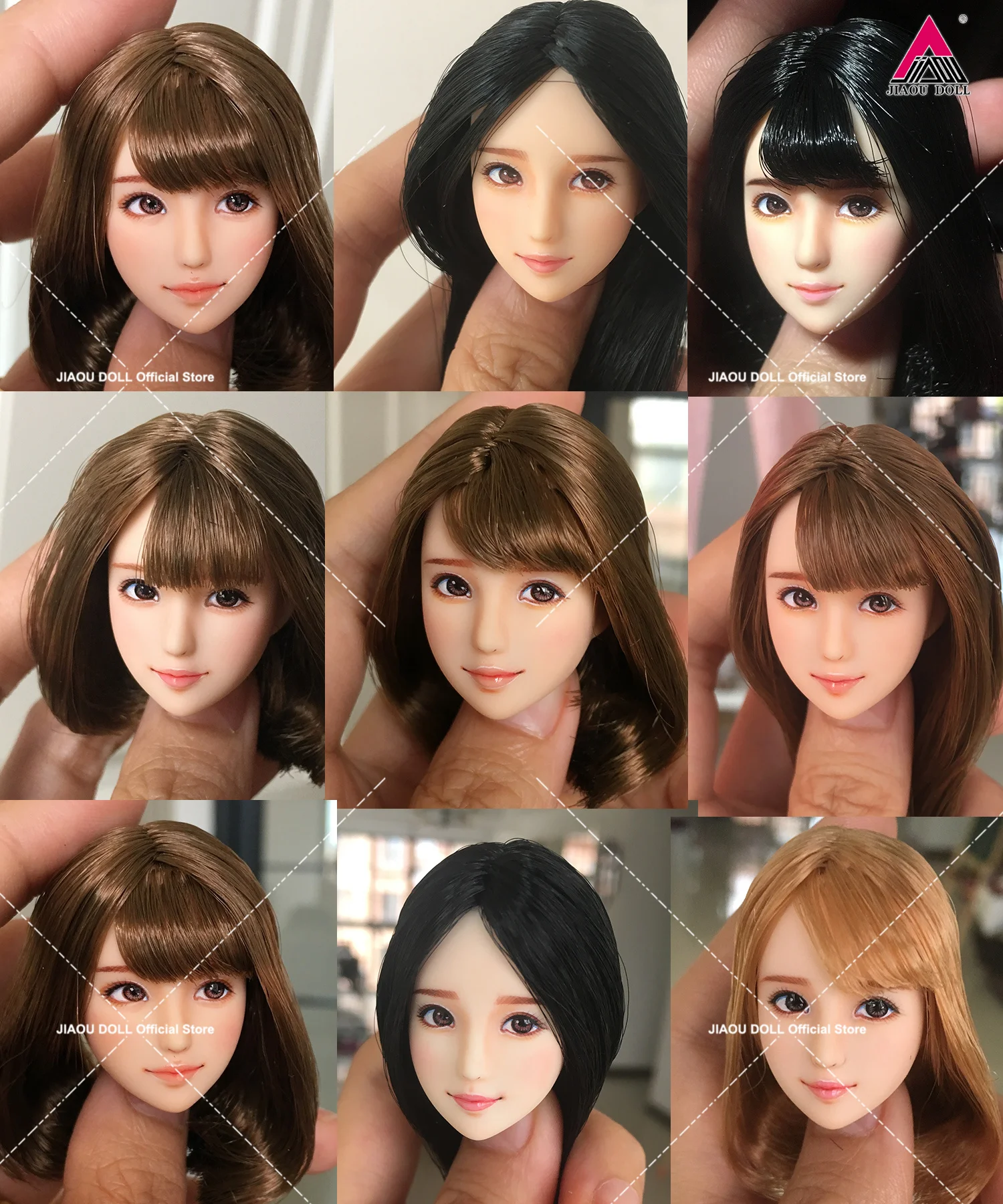 ที่กําหนดเอง 1/6 Scale Obitsu Beauty Gir หัว Sculpt Fit 12 ''ทหารหญิง PH UD LD Action Figure Body ตุ๊กตาของเล่น