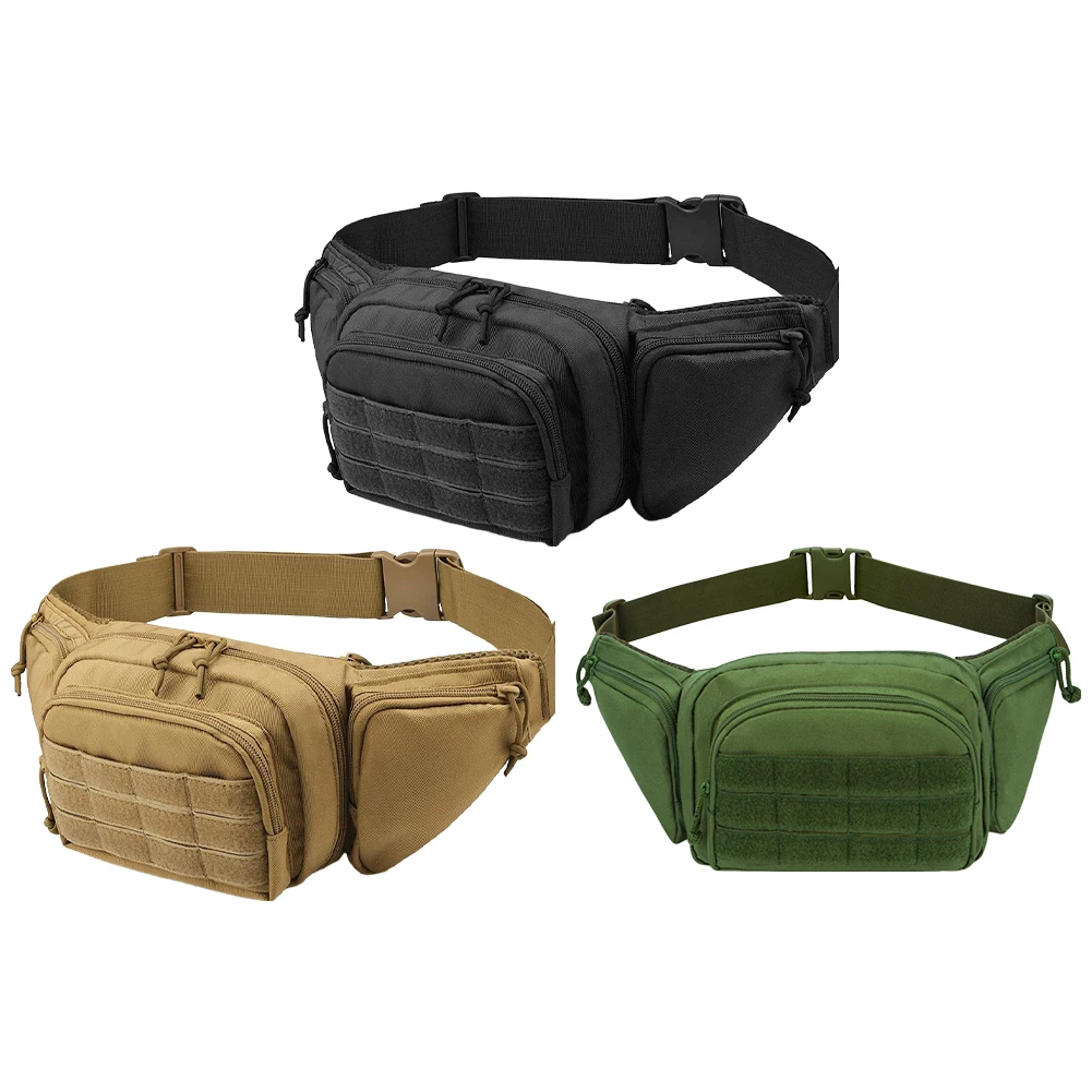 

Tactical Waist Gun Bag for Women Men Casual Daypack Waist Bag Pack Fanny Phone Pouch for Hunting Climbing Camping