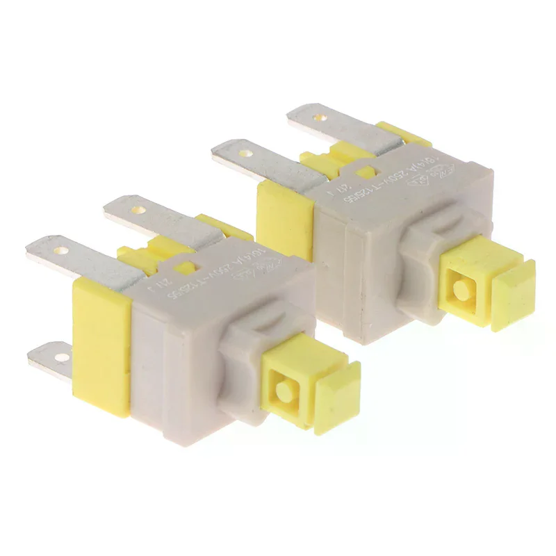 E-Switch PA512C Self-locking Switch 4pin Dishwasher Vacuum Cleaner Power Button