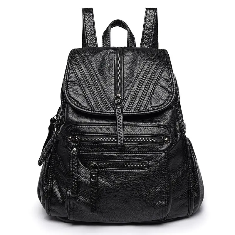 

Женский рюкзак, противоугонная сумка из мягкой искусственной кожи для активного отдыха, дорожный рюкзак двойного назначения на одно плечо