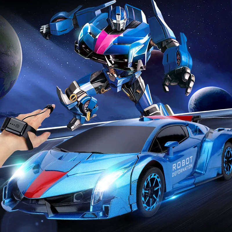 Voiture télécommandée à détection de gestes, voiture de course Rechargeable à quatre roues motrices, Robot King Kong, voiture ExtraToy pour enfants