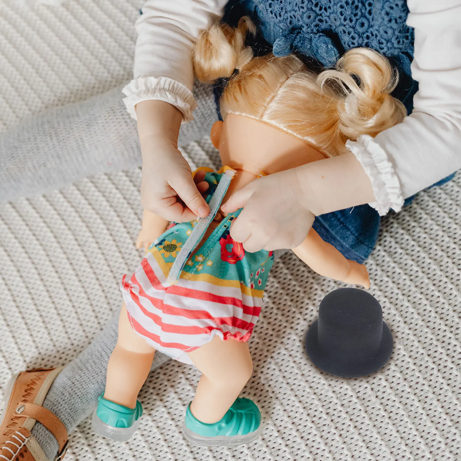 Mini sombreros decorativos para niños, accesorios artesanales en miniatura, suministros para fiestas, manualidades, Mini Tops, 2 uds.