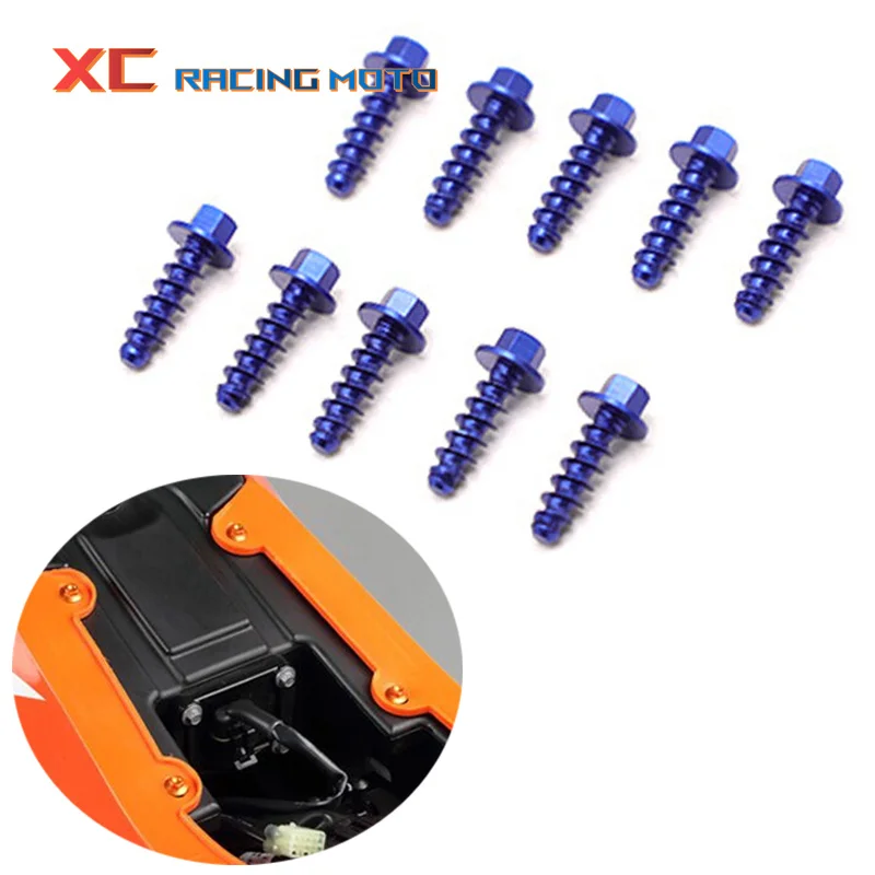 Motorcycle Self Tapping Screw Bolts Kit For Husqvarna Husaberg TE FE TC FC TX FX FS 85 125 150 200 250 300 350 390 400 450 501