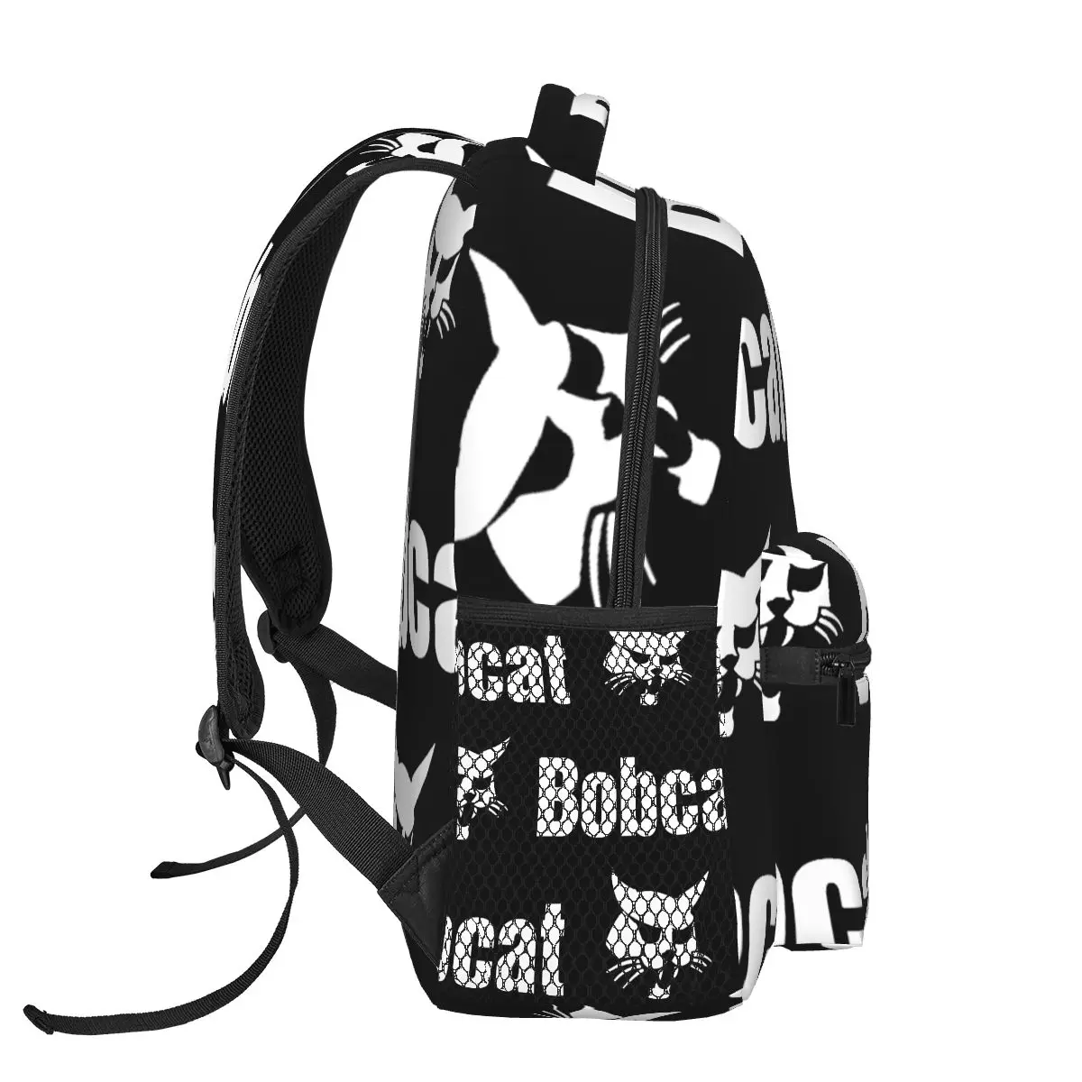 Bobcat Logo Casual Backpack Unisex Students Leisure Travel Computer Backpack