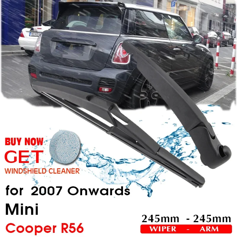 

Car Wiper Blade Rear Back Window Windscreen Windshield Auto Accessories For BMW Mini Cooper R56 Hatchback 245 mm 2007 Onwards