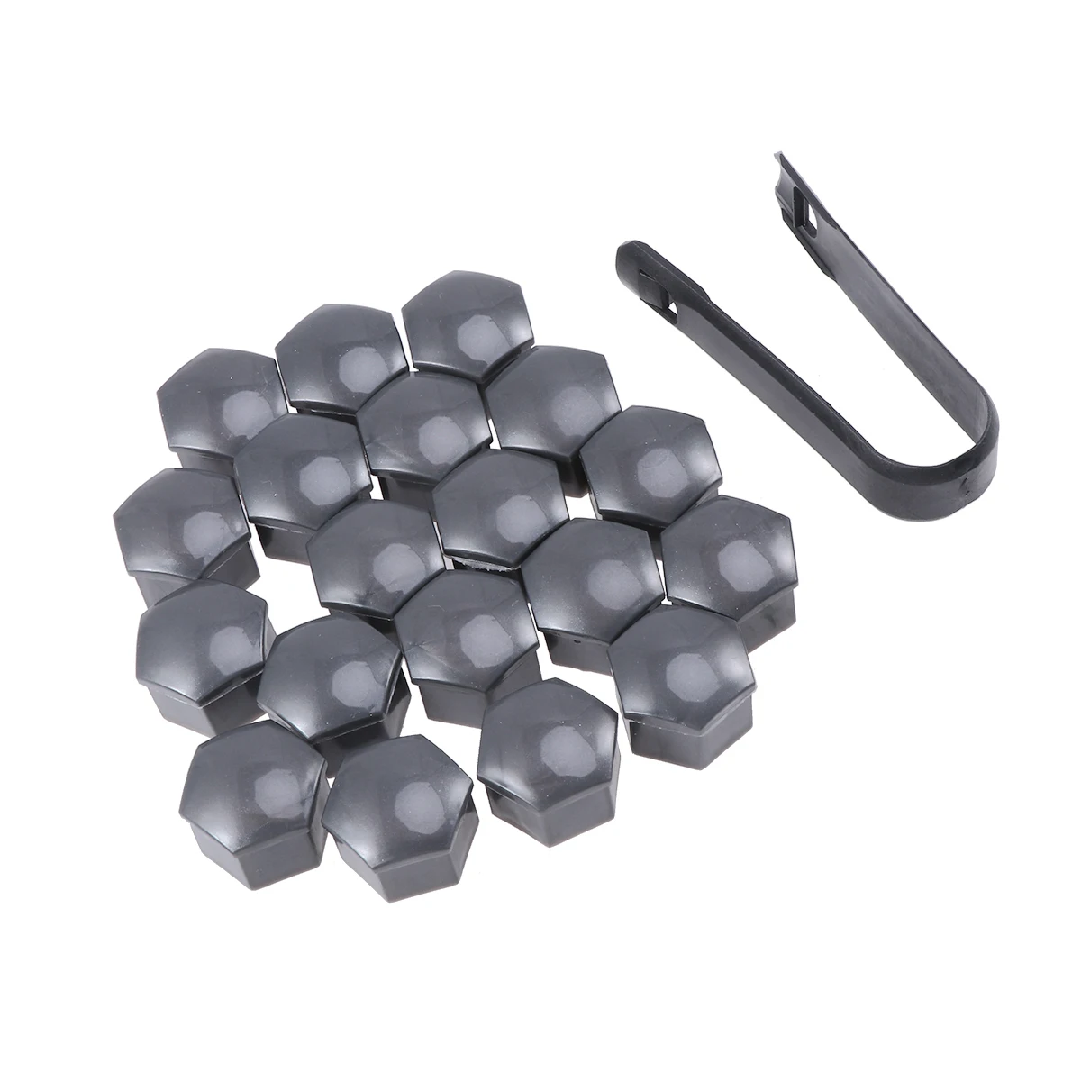 

21 Tire Nut Bolt Covers Wheel Nuts Lug Protector Silicone Tough Various Colors Car Wheels Decor Automotive Hub