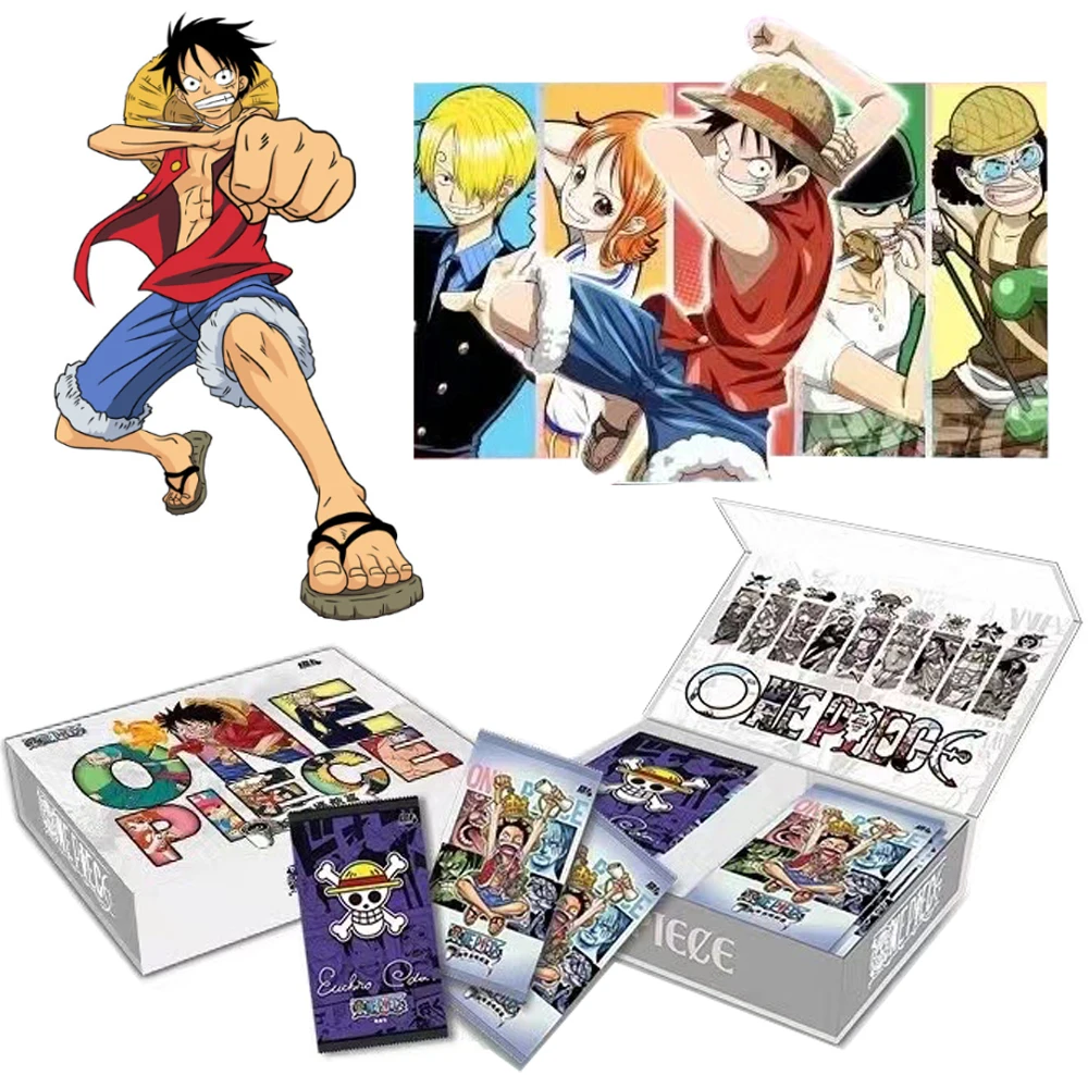 New One Piece card Game Anime Figure Pattern Funny Entertainment Cards children Christmas Gifts