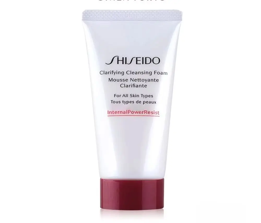 Shiseido Clarifying Cleansing Foam 50ml (For All Skin Types), Original Skin Cares for Women/Men, Beauty Health Care