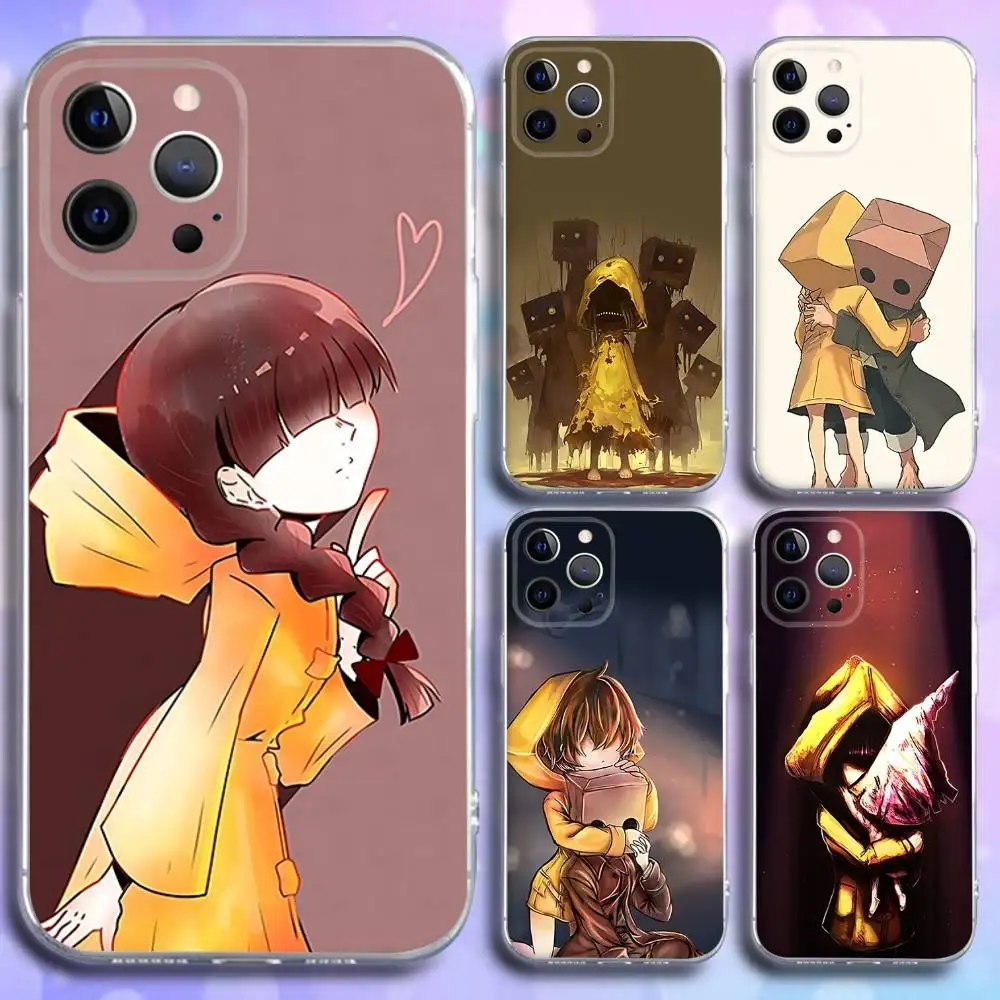 

Game Little N-Nightmares Phone Case For iPhone 17,16,15,14,13,12,11 Pro,Max,Plus,X,XS,XR,SE4,E Mini Transparent Soft Cover