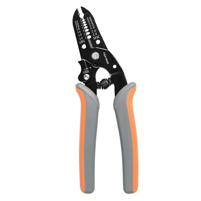 Fine wire multifunctional wire stripper AWG30 28 26 electrician wire stripper wire cutter optic wire stripper