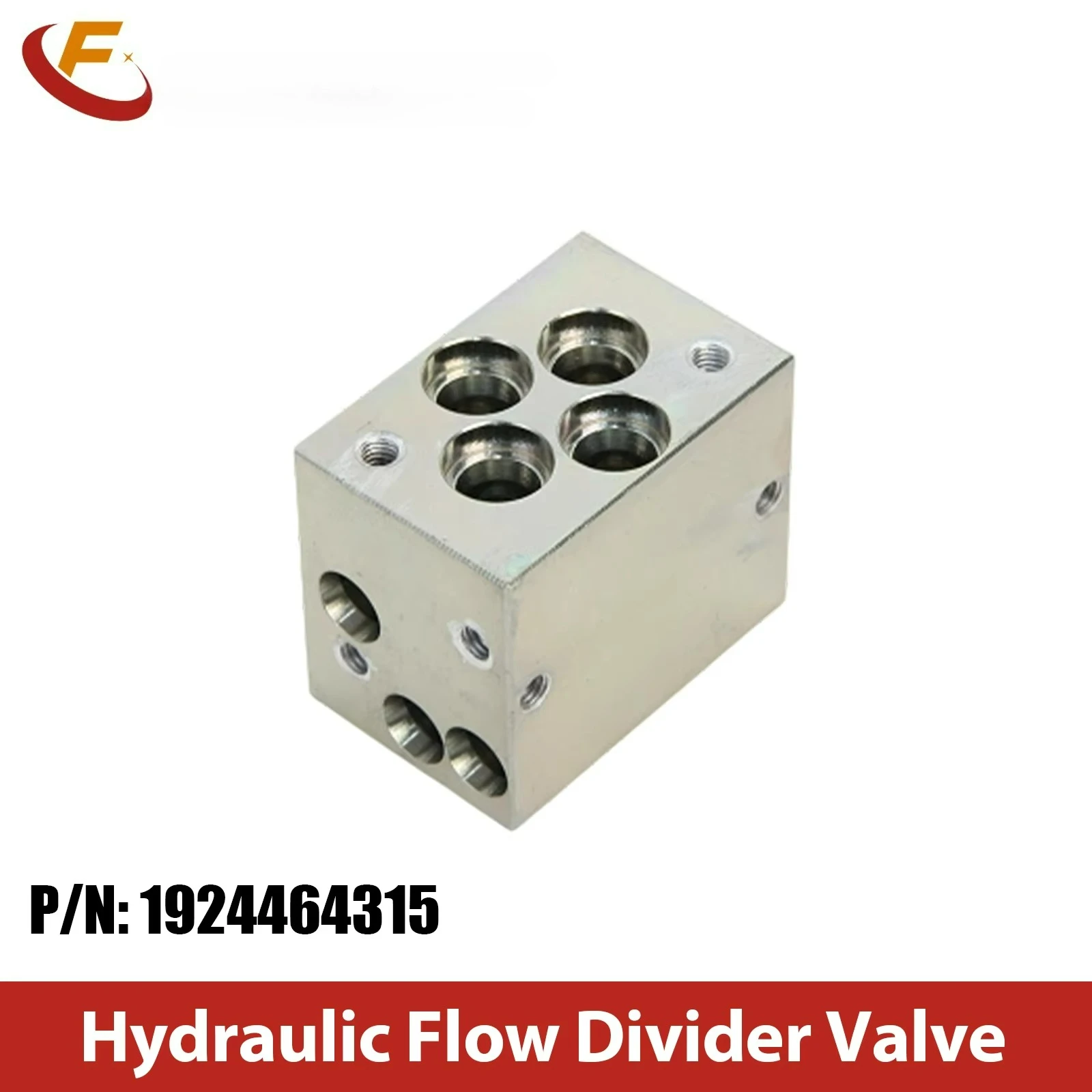 

OEM Electric Forklift Parts Hydraulic Flow Divider Valve 1924464315 Manifold Block for Linde Reach Truck R14 R16