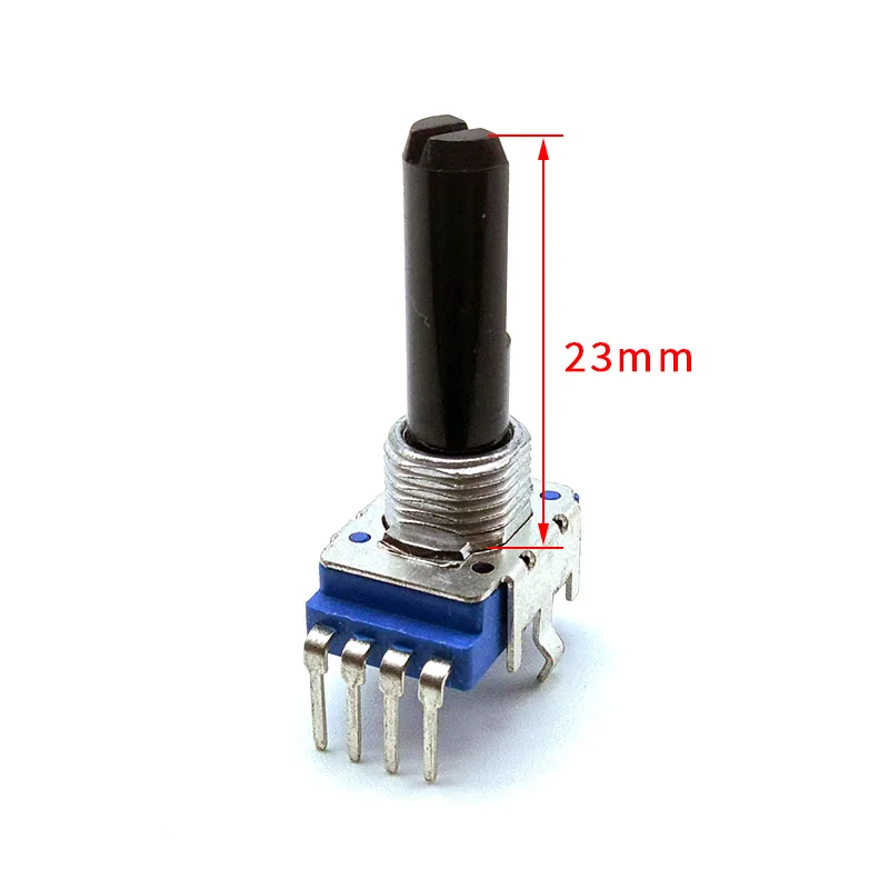 1 pcs RK11 potentiometer B103 B10K with middle point single coupling 4 pin long pin half-shaft 23mm Flx6 Ddj400 Pioneer DJ