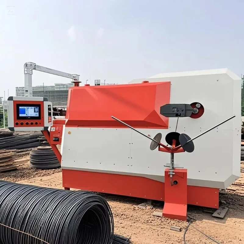 Automatic Cnc Steel Bar Bending Hoop Machine Double Wire Stirrup Bender For Rapid Production Of Reinforcement Stirrups
