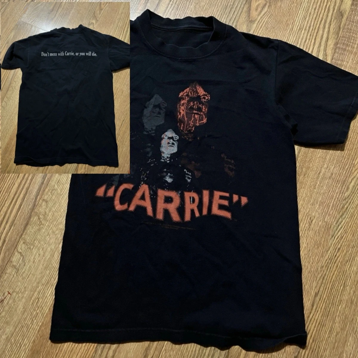Vintage Stephen King Carrie T-Shirt Anvil Tag Size S-4XL Y2K Horror Movie Tee Rare