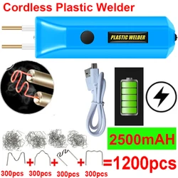 100W wireless plastic welder mini portable hot stapler plastic welder car bumper electronic welding repair tool kit Garage tools