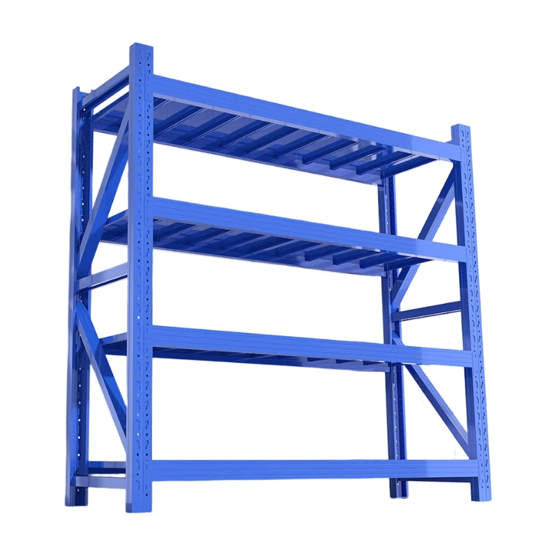 

Commercial Heavy Duty Rack - Multi-Layer Steel Storage Shelves for Warehouse and Factory Use