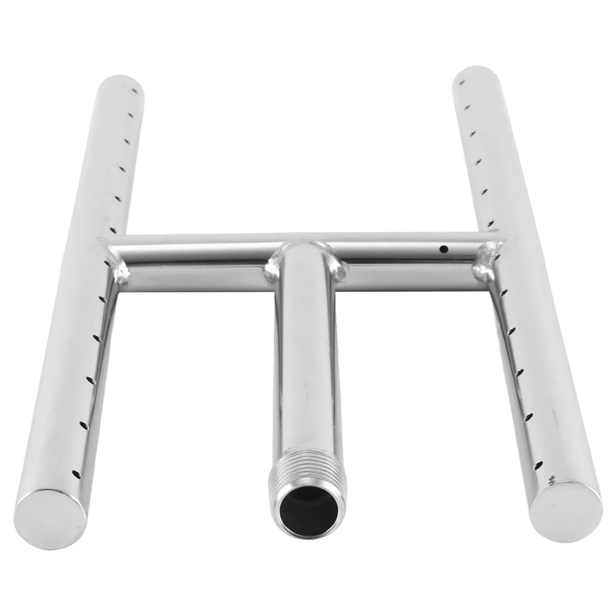 BISMZ 304 เตาผิงสแตนเลสและชิ้นส่วนอะไหล่ H-Burner หลุมไฟ 12 นิ้ว x 6 นิ้ว