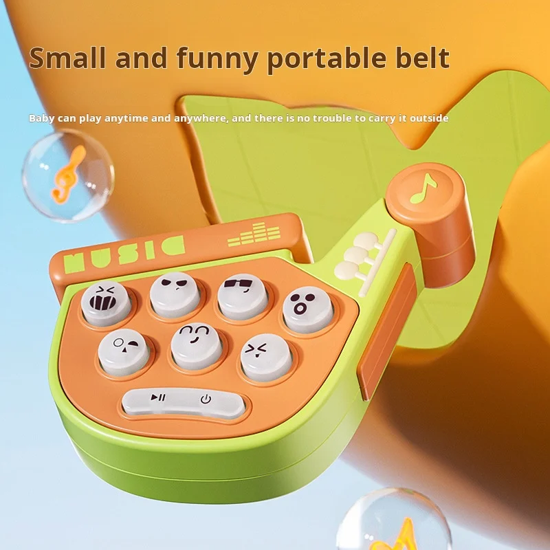 Kids Mini Handheld Whack-a-Mole Press Game Machine Baby Vroeg Onderwijs Draagbaar Educatief Stress Relief Speelgoed