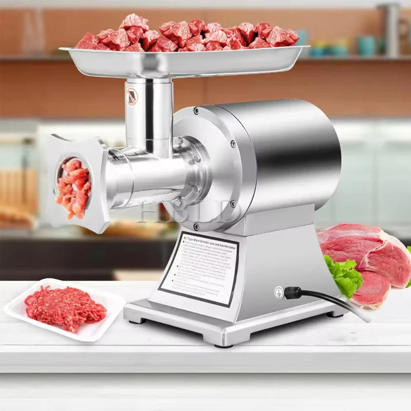 Multi Functional Stainless Steel Electric Meat Grinder, Commercial Coriander, Chili, And Chive Grinder, Sausage Filler