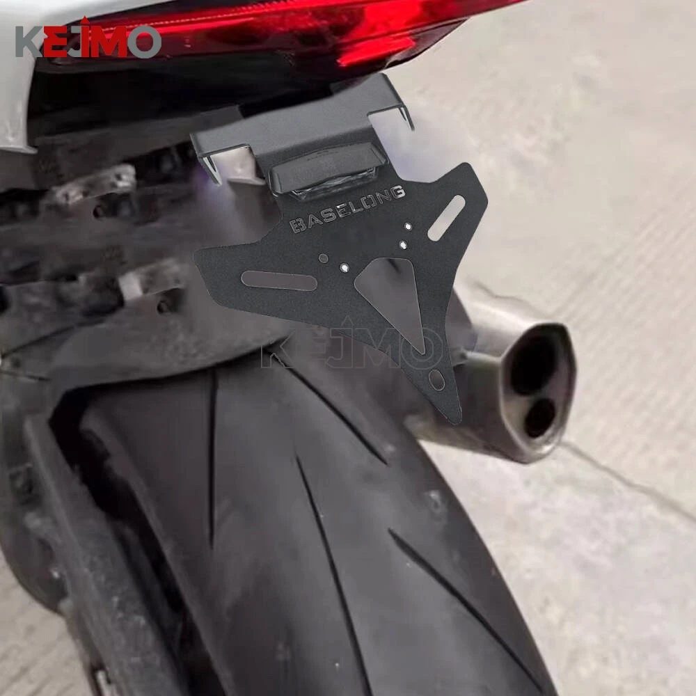 Motorcycle Led License plate holder FOR ZXMOTO 500RR 500 RR 2025 2026 2027 Licence Plate Holder Accessories 820RR 2026 - 2028