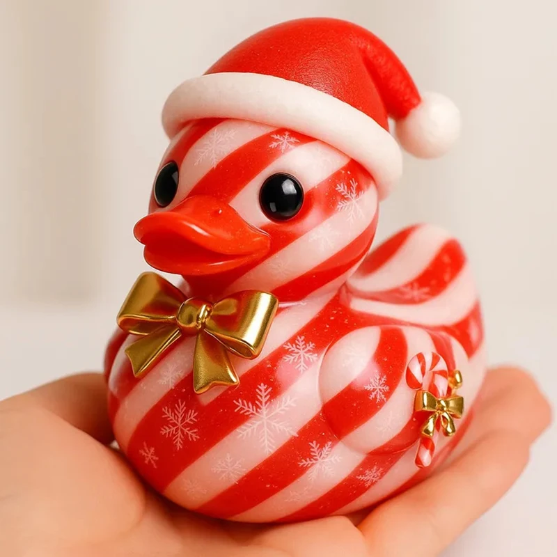 

Cartoon Duck Resin Craft Ornaments Christmas Decor European American Style Room Decoration