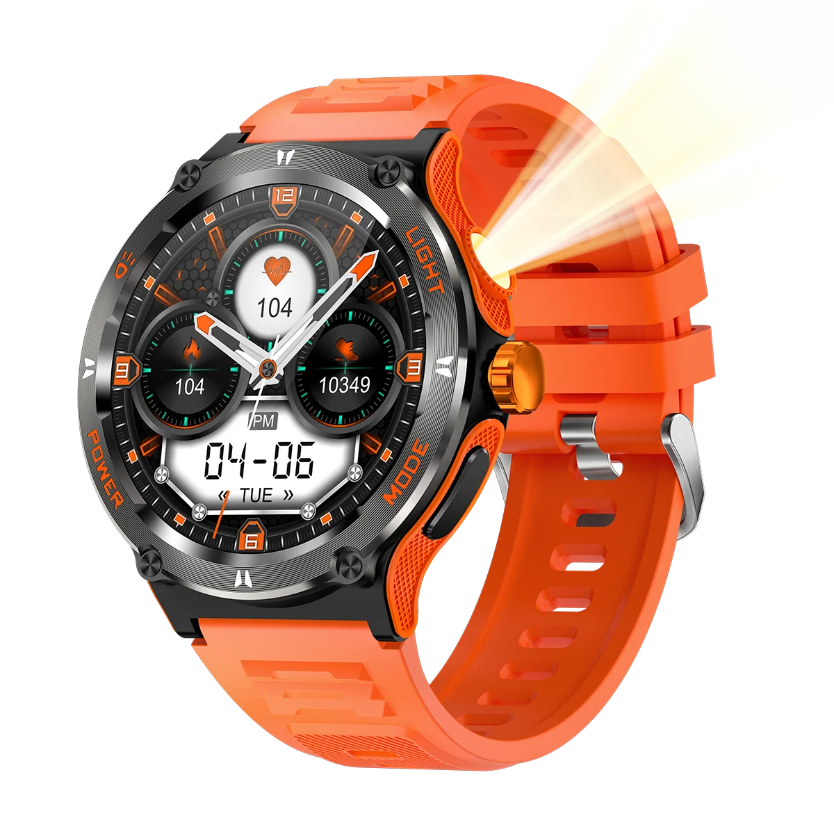 KT76 Sport Smart Watch 25 Days Standby Battery Life 3ATM Deep Waterproof Quality Guarantee Health Smartwatch for Men