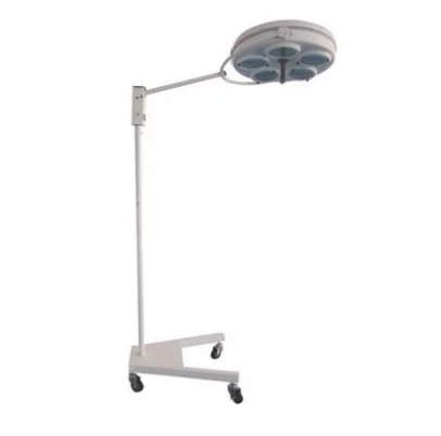 Portable mobile hospital lamp, operating room medical shadowless surgical examination lamp SRM-5A/SRM-5B halogen lamp