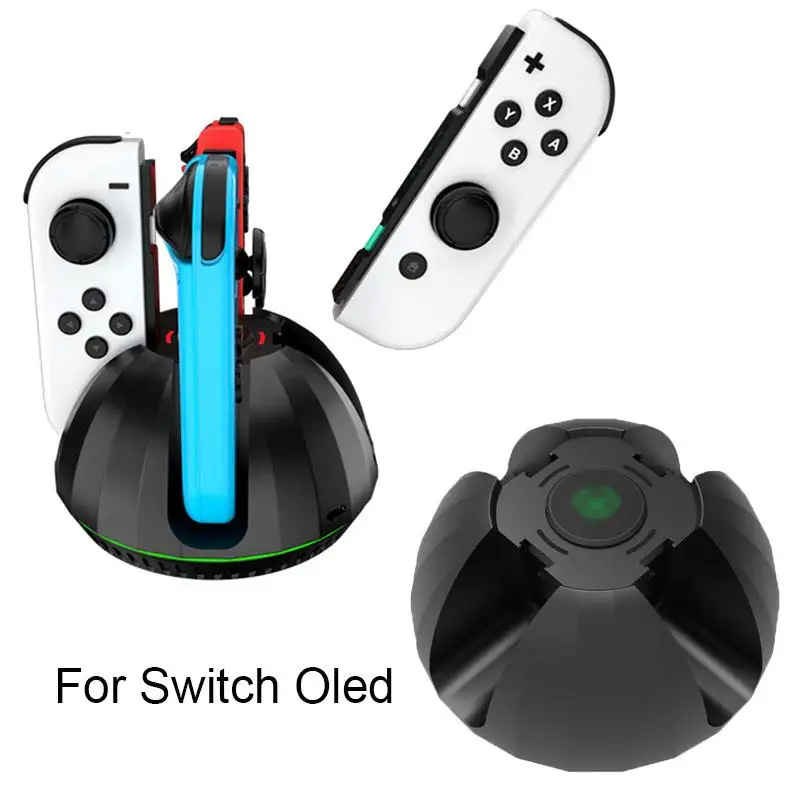 

For Switch Oled Charger 4-in-1 Left and Right Handle Charging Base NS Gamepad Charger Dropshipping