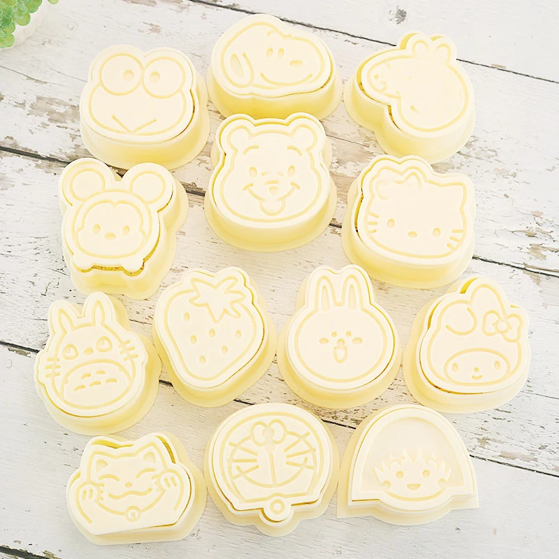 Chinese Money Cat Cookie Cutter Plastic Biscuit Baking Fruit Knife Kitchen Cake Mold Tools Embossing Printing