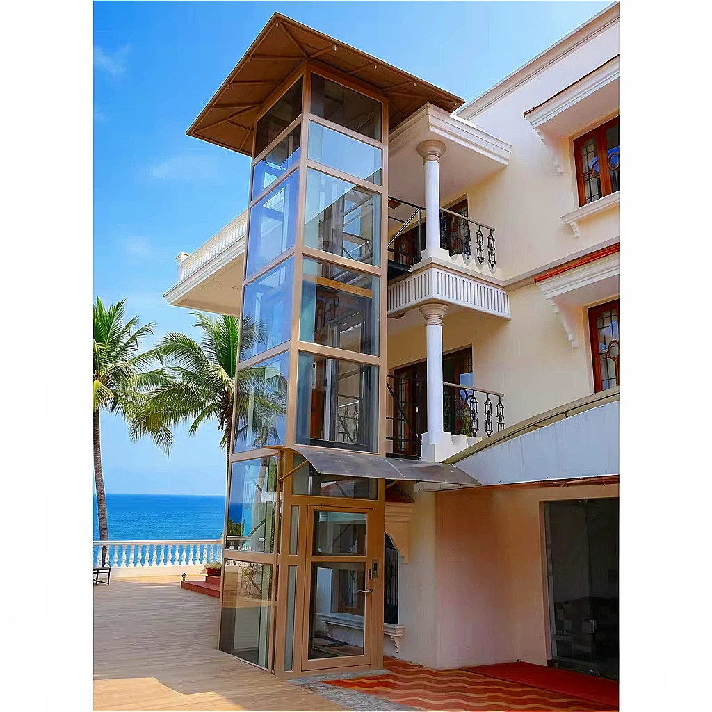 Small Commercial Elevator 320kg 3 Stops 0.4m S Hydraulic Customized for Boutique Shop Small Office High Quality Hot Sale