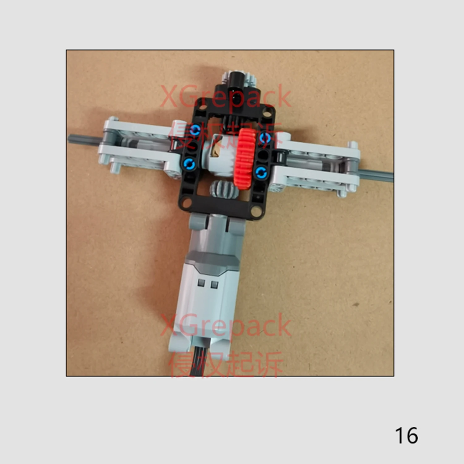 Kit de controle remoto do motor do sistema de energia modificado XGREPACK para Lego Technic – Kit de construção Batmobile 42127 (conjunto Lego NÃO incluído)