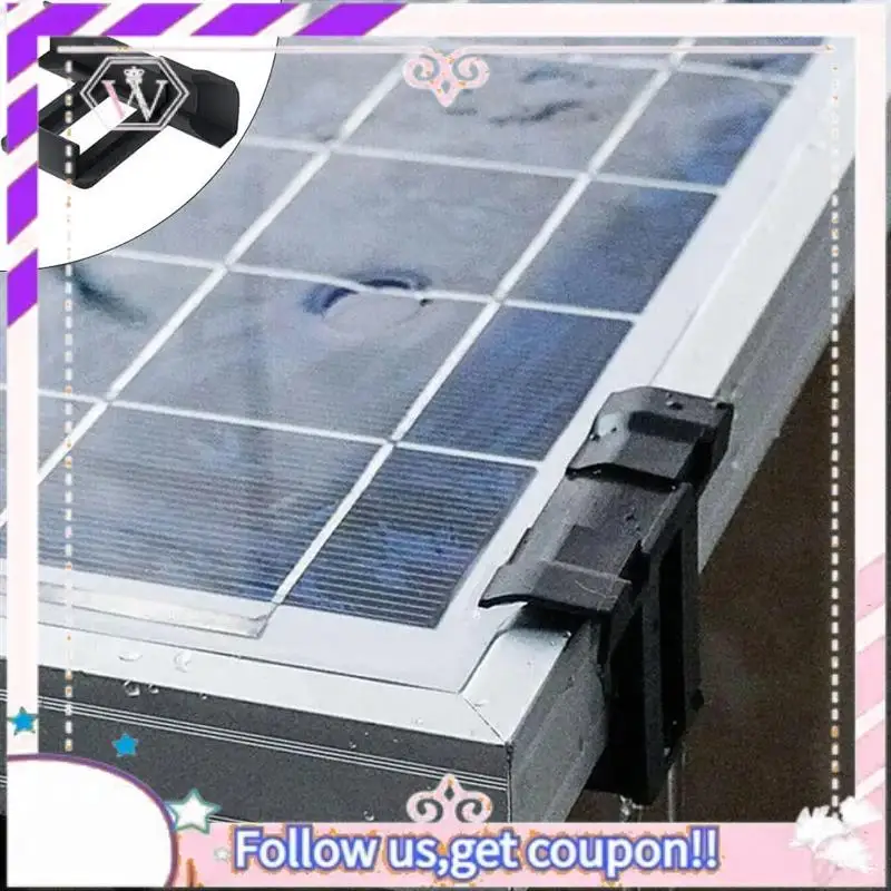 

Durable 50PCS Solar Panel Water Drainage Clips Photovoltaic Panel Water Drained Clip Auto Remove Stagnant Water Dust